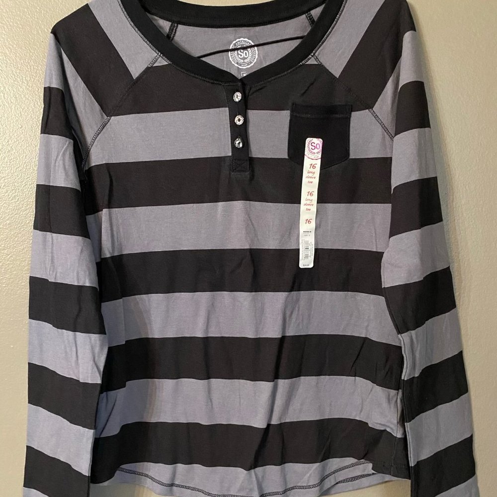 Junior Long Sleeve Top